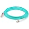Add-On This Is A 7M Lc (Male) To Sc (Male) Aqua Duplex Riser-Rated Fiber ADD-SC-LC-7M5OM4 - alternate 1